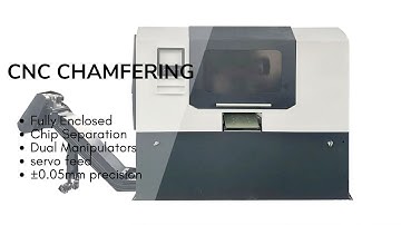 CNC pipe chamfering machine