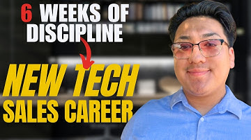 How I Landed My Tech Sales Job with NO EXPERIENCE