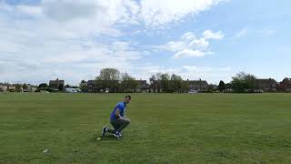 Speed Training Drills: Kneeling Medicine Ball Acceleration Throw