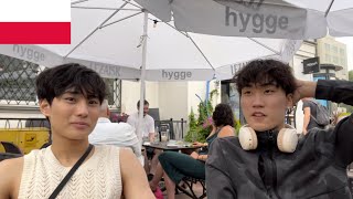 Korean guys experienced Poland 🇵🇱 for the first time