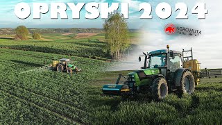 🇵🇱|4K|☆Wieczorne opryski 2024 - KLIMAT☆Deutz Fahr 5090.4D☆Unia Eko 815☆