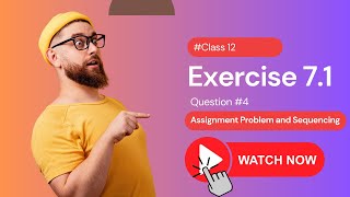 Assignment Problem and Sequencing - Maharashtra HSC Board - Class 12 - Commerce -  Ex 7.1 - Qs. 4