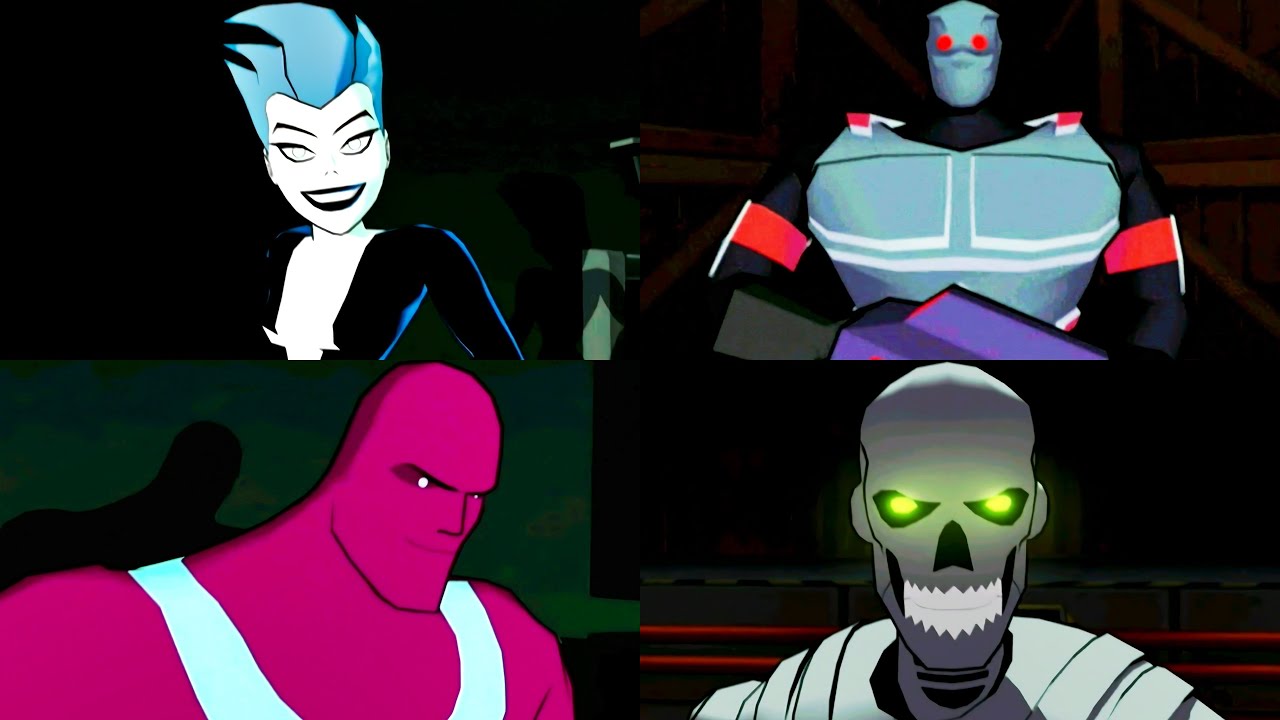 Superman: Shadow of Apokolips (Nintendo Gamecube) - Hard Difficulty: All Boss Fights (4K 60FPS)