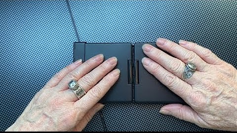 Artciety Foldable Bluetooth Keyboard, Wireless Portable Keyboard with Larger Touchpad