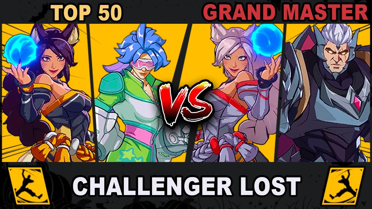 GM Defeats Challenger – [Top 50] Vi Ahri VS Ahri Darius [Grand Master] | 2XKO