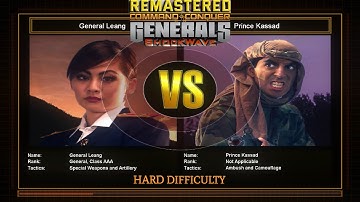 Special Weapons General Challenge 1 (VS Stealth) | Command & Conquer Generals Shockwave Remastered