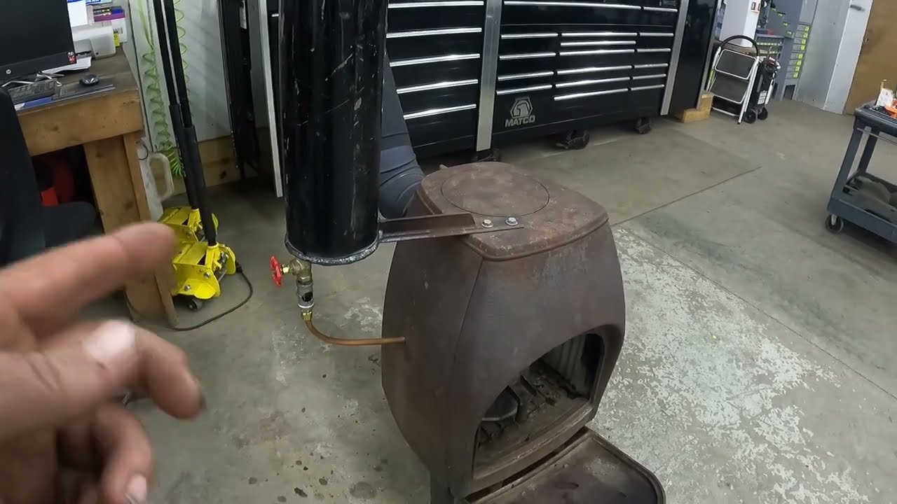 used oil heater explained YouTube