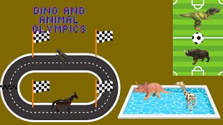Dino And Animal Olympics Avery Animation