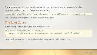 Fixing ERC20InsufficientAllowance Error in Solidity transferFrom Function