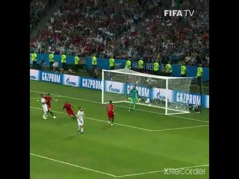 World Cup 2018/Spain 3:3 Portugal/Ronaldonun əfsanə cərimə zərbə qolu