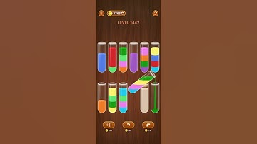 Sort Em All-Water Puzzle Game-|Level-1442|#shorts #sortemall #gamesplay