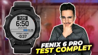 GARMIN FENIX 6 PRO : Test complet de cette smartwatch cardio GPS pro  ⌚⚡⌚ Meilleure montre sport ?