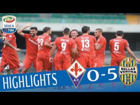 Verona - Fiorentina - 0-5 - Highlights - Giornata 3 - Serie A TIM 2017/18