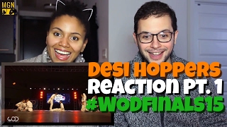 Desi Hoppers 1st Place Finals | FRONTROW | #WODFINALS15 Reaction Pt.1