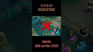 Don't Do This Mistake ✅ martis skill combo 2025