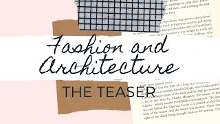 TEASER: AMALGAMATION OF FASHION AND PHILIPPINE ARCHITECTURE