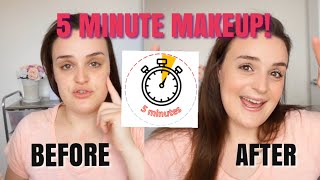 CUTE & QUICK 5 MINUTE MAKEUP