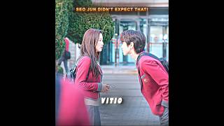 Seo Jun Didn’t Expect That! 👿☠️ | True Beauty | Headlights (Slowed) #edit #shorts