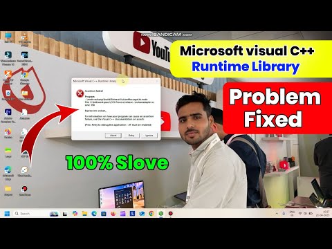 Fix Microsoft Visual C++ Runtime Library Assertion Failed | How To Fix Microsoft Visual C++ Runtime