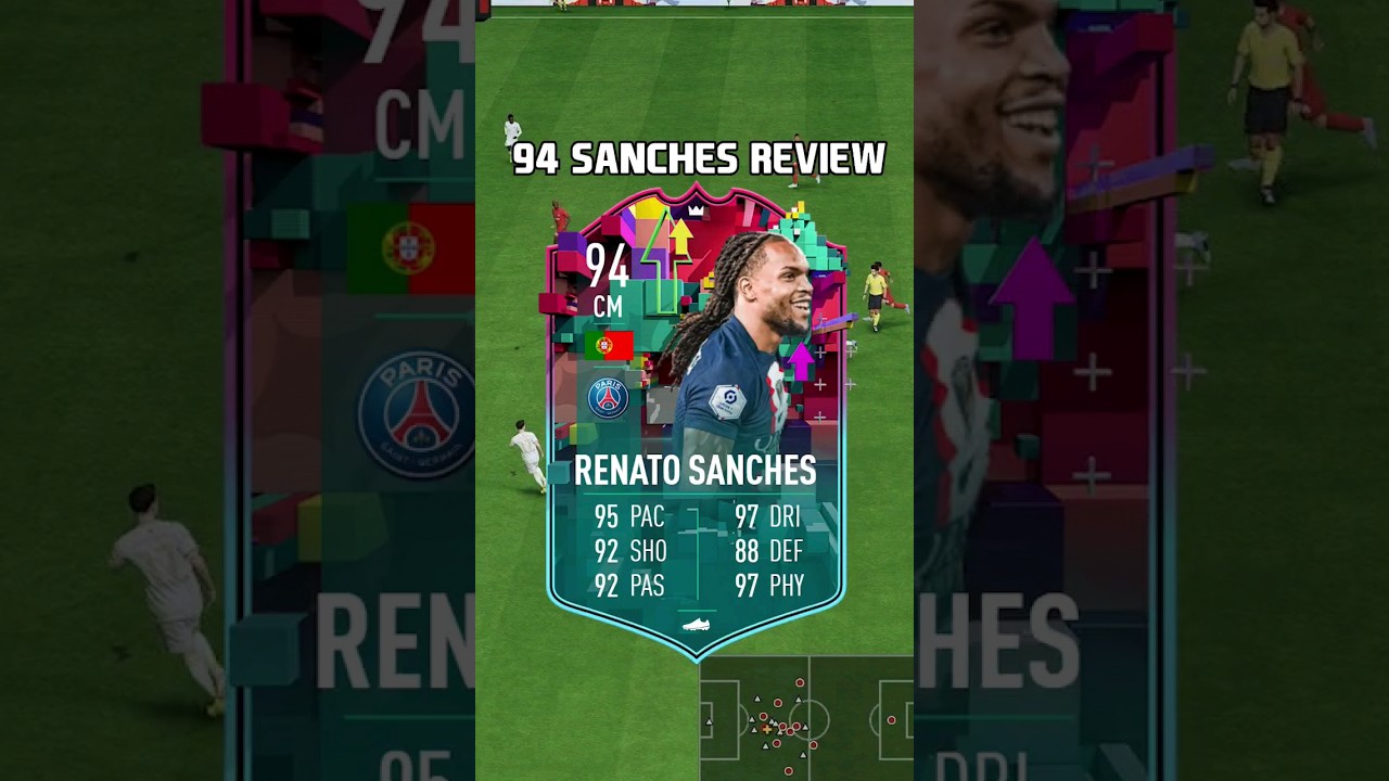 94 Renato Sanches Review in FIFA 23 