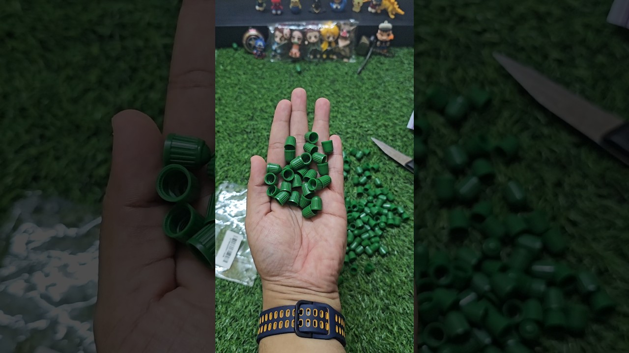 unboxing acutas car and bike wheel stem cover 