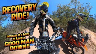 RECOVERY RIDE! Adventure Riding Australia.