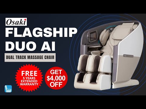 Osaki Flagship Duo Massage Chair | Next-Level Dual Mechanism