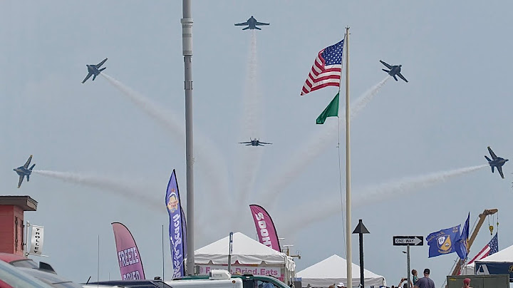 Blue Angels Pensacola Beach Airshow 2024