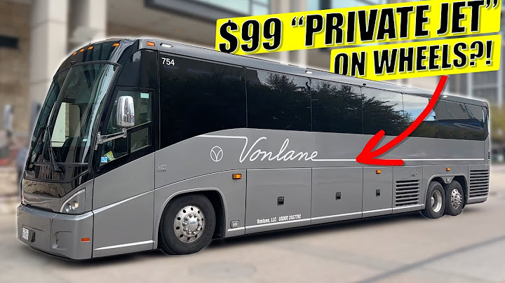 FIRST CLASS BUS “Vonlane” from Atlanta to Nashville