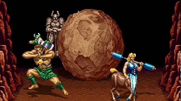Golden Axe: The Revenge of Death Adder (Sega 1992)  Attract Mode 60fps