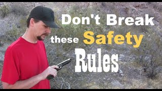 Beginners Guide to Firearm Safety - Don't Shoot Yourself Like I Did - 4 Safety Rules You MUST Follow screenshot 4
