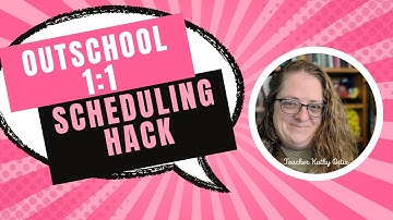 outschool 1:1 scheduling hack-tip
