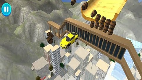 Vertical Mega Ramp Impossible 3D - Car Stunts Racing Tracks - Android Gameplay HD