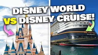 Disney World VS Disney Cruise: Which is better for your vacation?