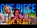 Thats how it ends  one piece chapter 1102 live react