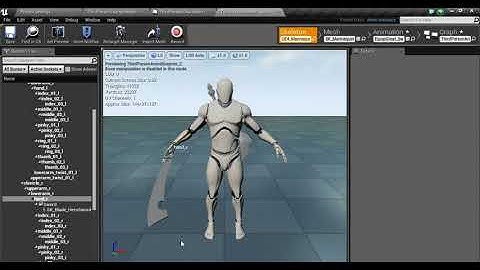 Anim Notifies Setup #4(B) - Unreal Engine 4 Android RPG Tutorial [Hindi/Urdu]