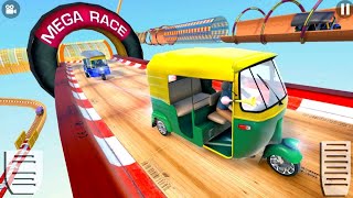 Tuk Tuk Rickshaw 3D Stunt : Auto Rickshaw Games 2021 || Android iOS Gamepley screenshot 3