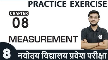 MEASUREMENT | Part 4 | Practice Exercise | JNV Preparation Course Class 6 - Genius Learning Point