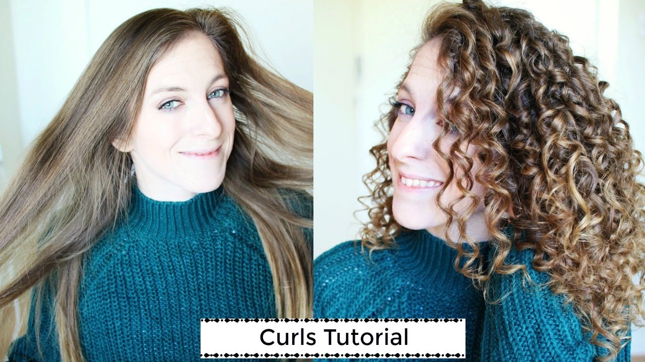 Chopstick Curl Hair Tutorial  Curls Tutorial 