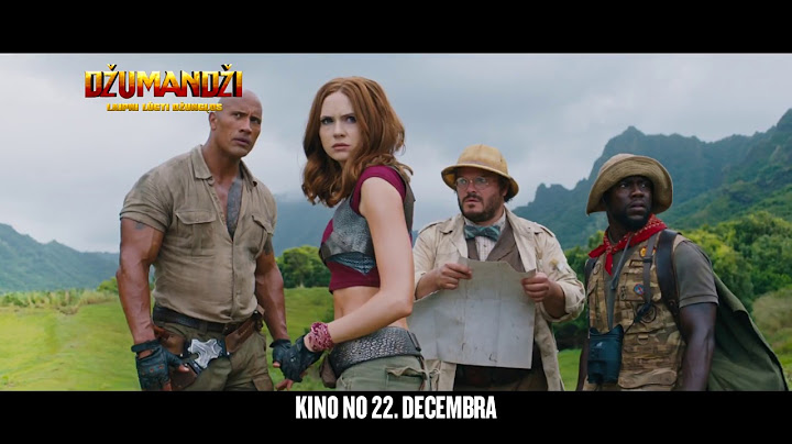 Piedzīvojumu komēdija visai ģimenei "Džumandži: Laipni lūgti džungļos" - kino no 22. decembra!