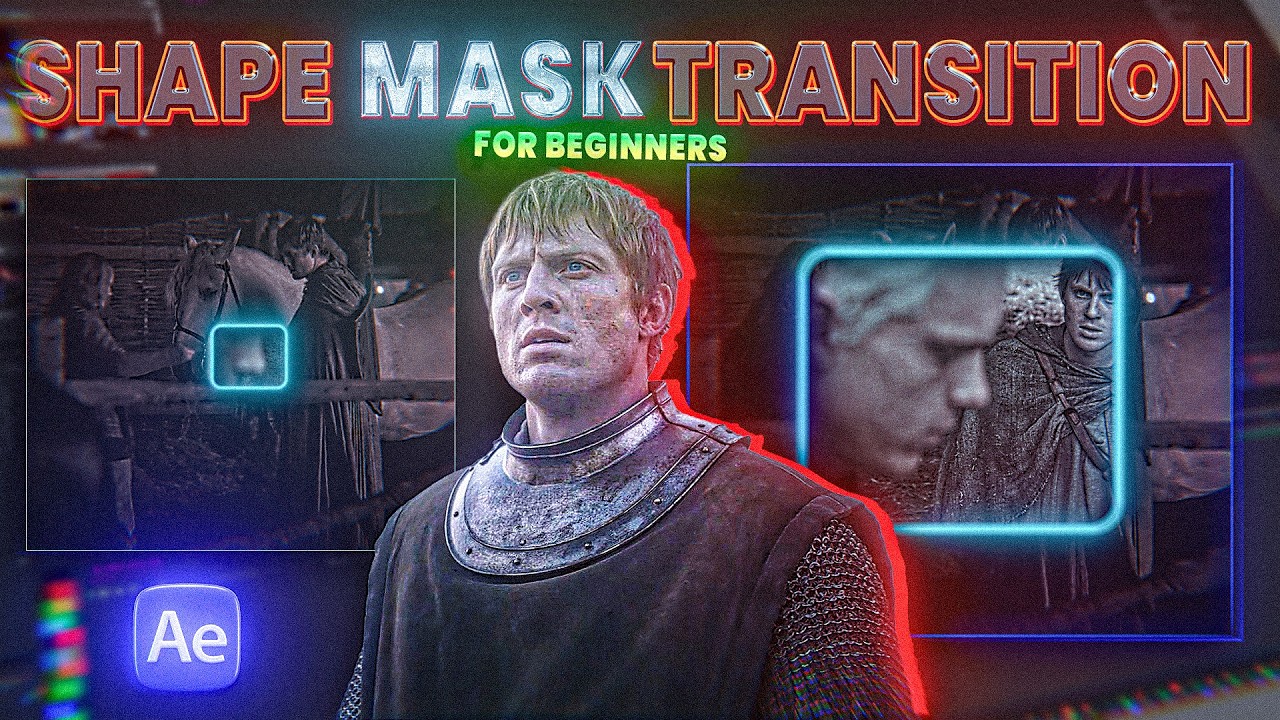 The Best Shape Mask Transition Tutorial - YouTube