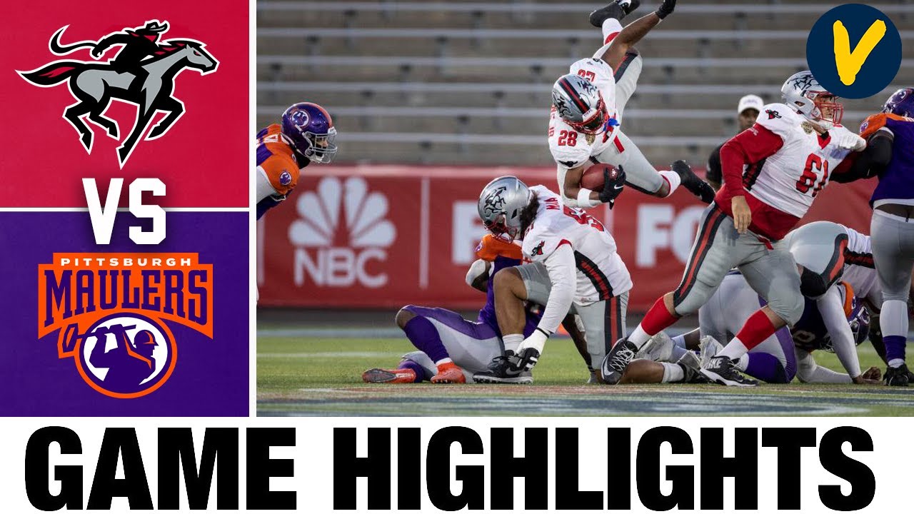 Tampa Bay Bandits vs Pittsburgh Maulers Highlights | 2022 USFL Highlights