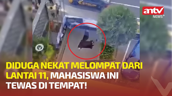 Heboh! Seorang Mahasiswa Meninggal Dunia, Diduga Lompat dari Hotel Lantai 11 | ANTV NEWS+