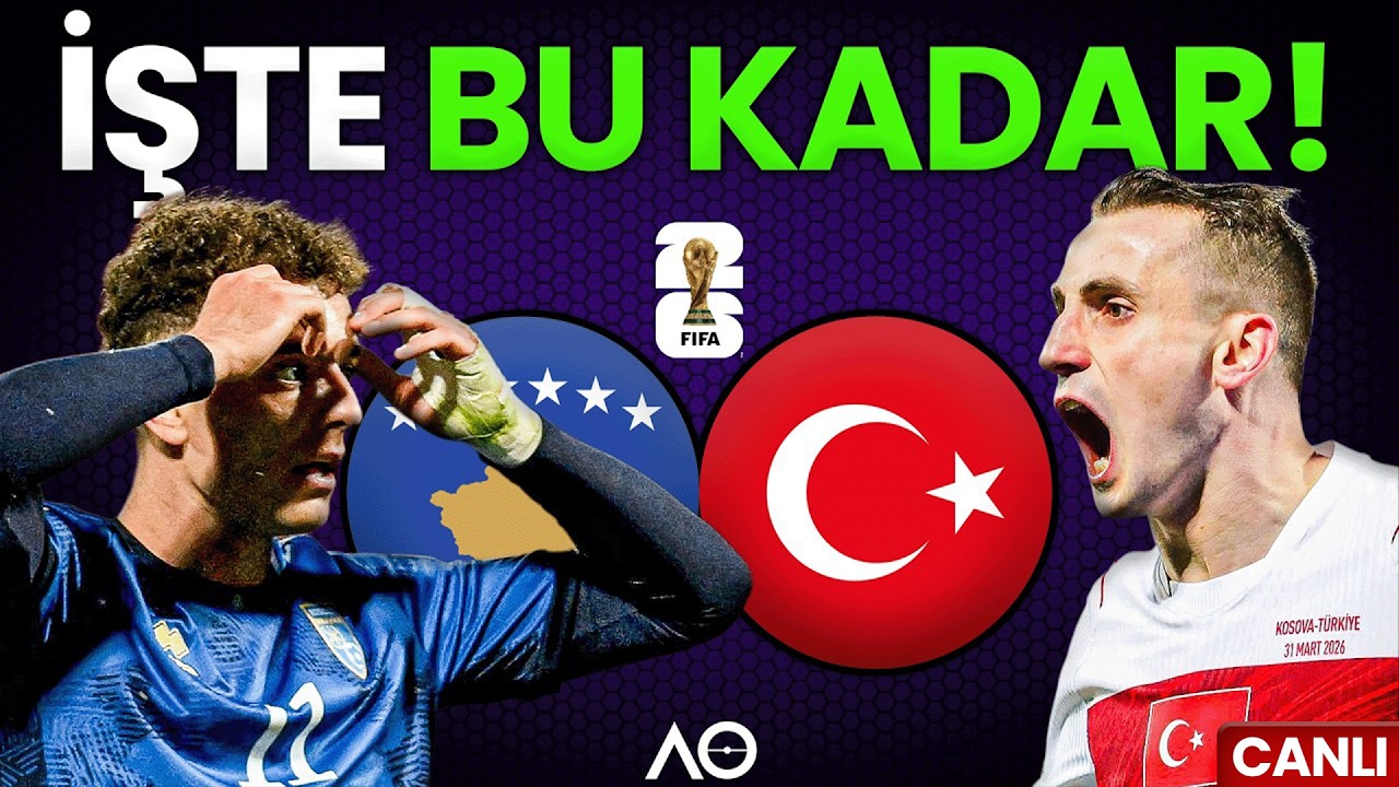 Kosova - Türkiye Maçının HEMEN ARDINDAN Yayındayız!