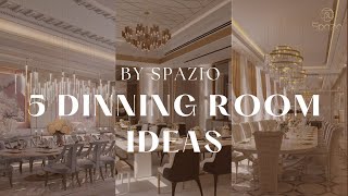5 Dining Room Ideas 2023 | Interior design & Decorating Ideas | Modern & Luxury