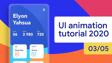 Beautiful UI Animation Aftereffects Tutorial 2020 || UI Design Course || Game UI 03/05