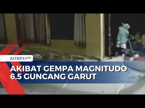 Gempa Magnitudo 6,5 Guncang Garut Sebabkan Plafon Sejumlah Bangunan di Tasikmalaya Roboh