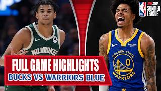 Warriors Blue vs Bucks  | NBA Summer League 2026 | California Classic