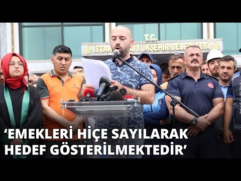 İBB çalışanları: Emekleri hiçe sayılarak hedef gösterilmektedir