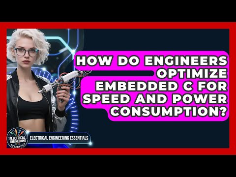 How Do Engineers Optimize Embedded C For Speed And Power Consumption?